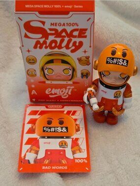 Space Molly 100% Emoji Series Bad Words